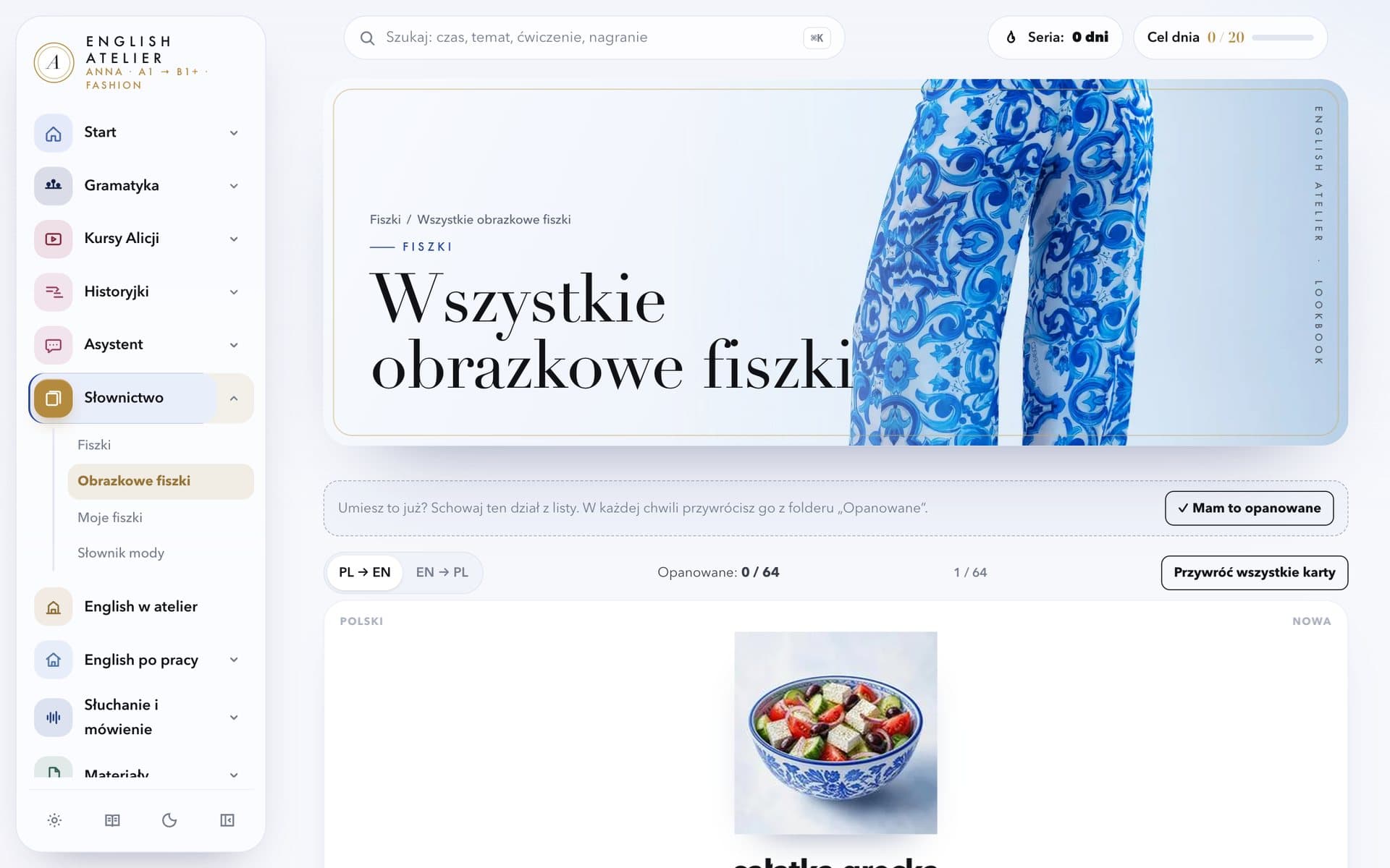 Fiszki ze zdjęciami