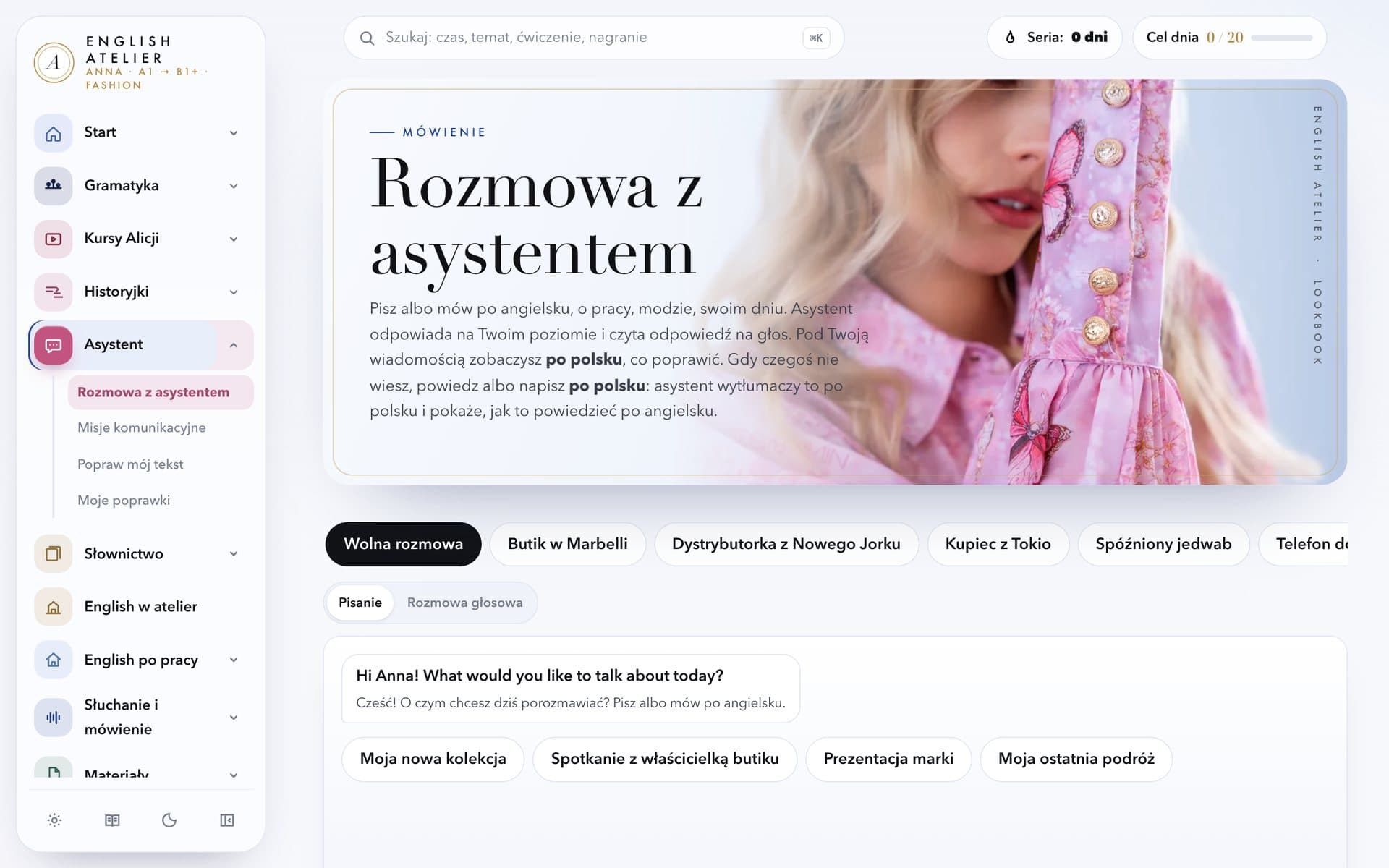 Asystent do rozmowy