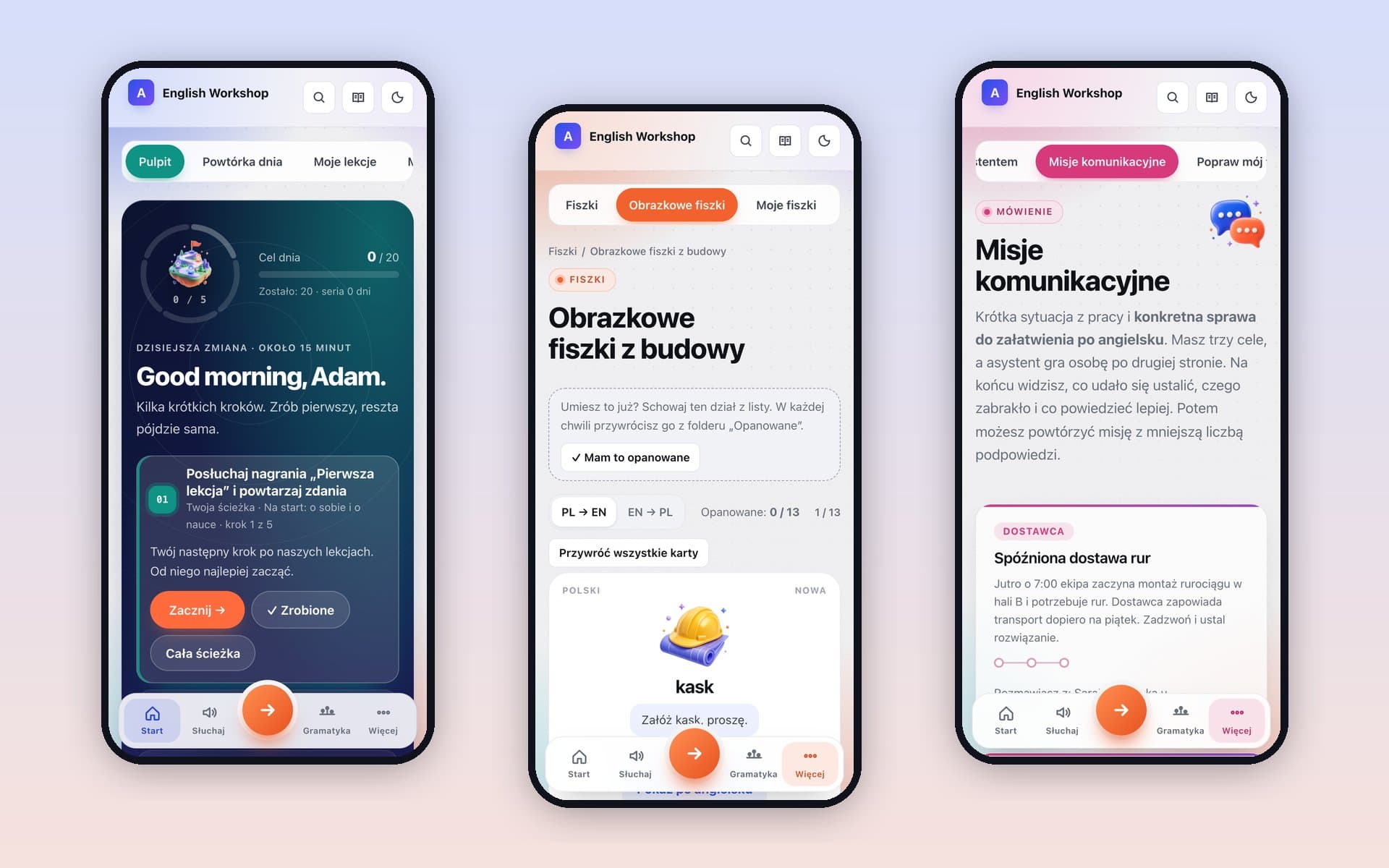 Zaprojektowane na telefon