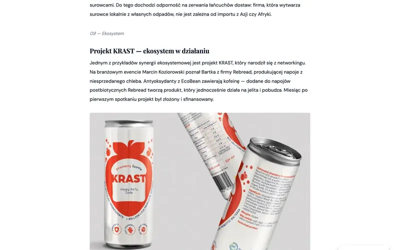 Artykuł: EcoBean × KRAST